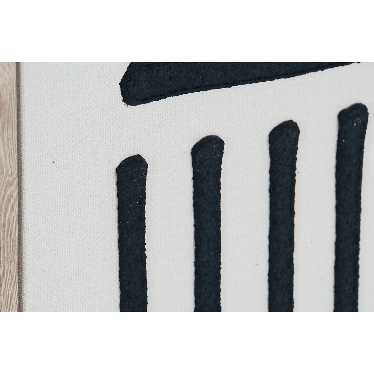 Maleri Home ESPRIT Hvit Svart Urban 83 x 4,5 x 123 cm (2 enheter)