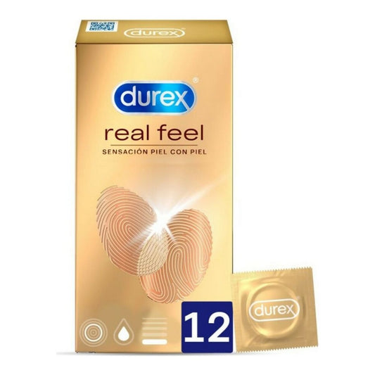 Kondomer Durex Real Feel Latexfri (12 uds)