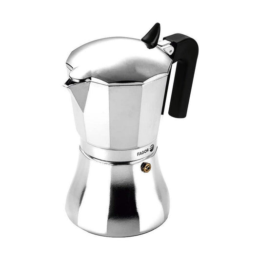 Italian Kaffekanne FAGOR Cupy Aluminium 6 Kopper