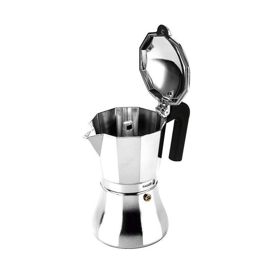 Italian Kaffekanne FAGOR Cupy Aluminium 6 Kopper