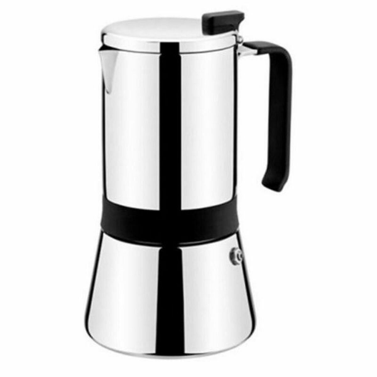 Italian Kaffekanne Monix M770010 Rustfritt stål 10 Kupit Grå 500 ml 900 g