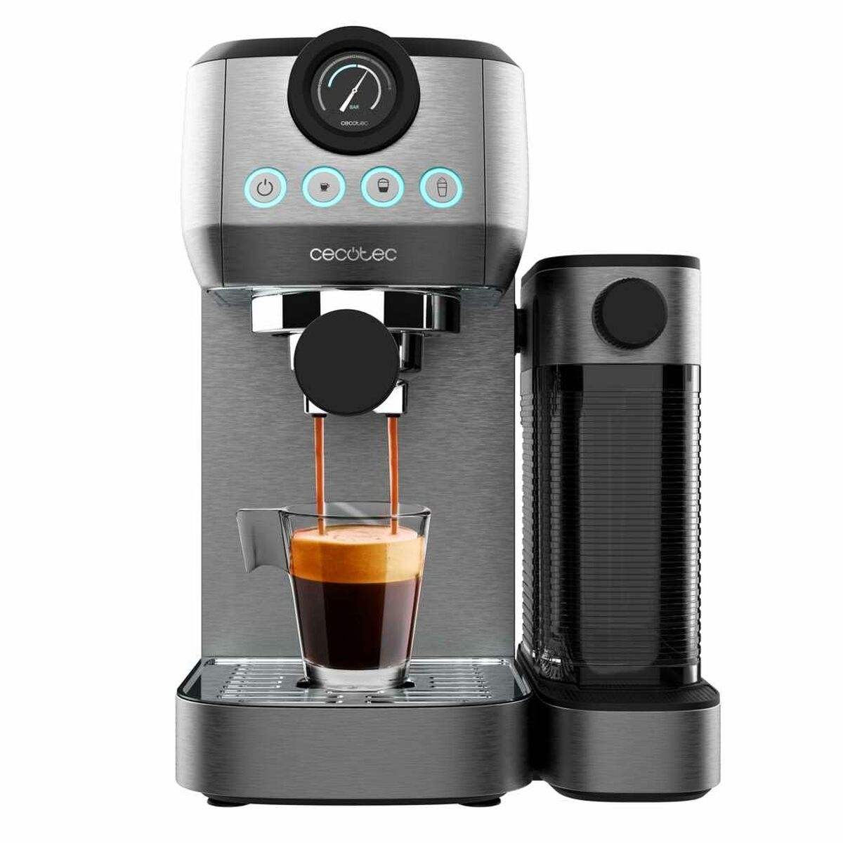 Ekspress Kaffemaskin Cecotec Power Espresso 20 Steel Pro Latte Stål 1350 W