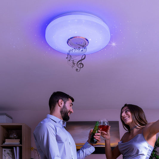LED-taklampe med høyttaler Lumavox InnovaGoods