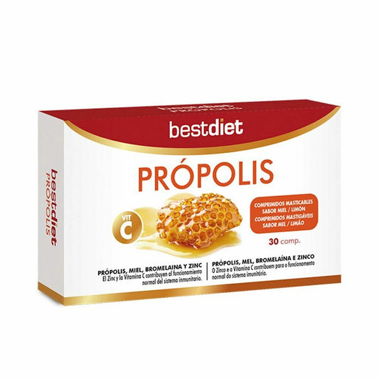 Nettbrett Best Diet Propolis Honning Sitron (30 tabletter)
