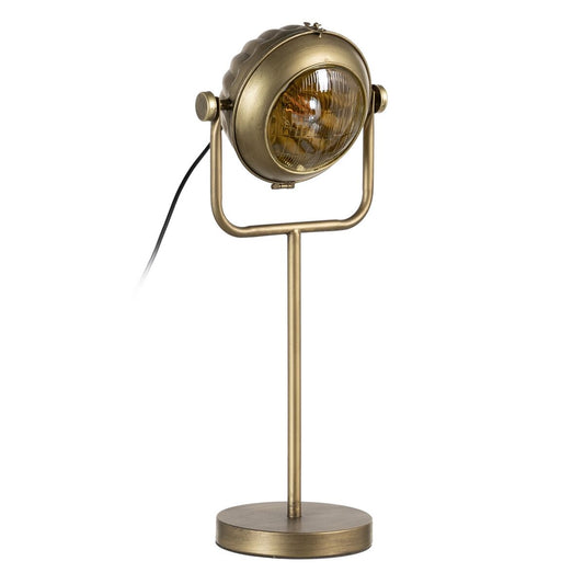 Bordlampe Gyllen Metall Jern 40 W 220 V 240 V 220-240 V 18 x 18 x 60 cm