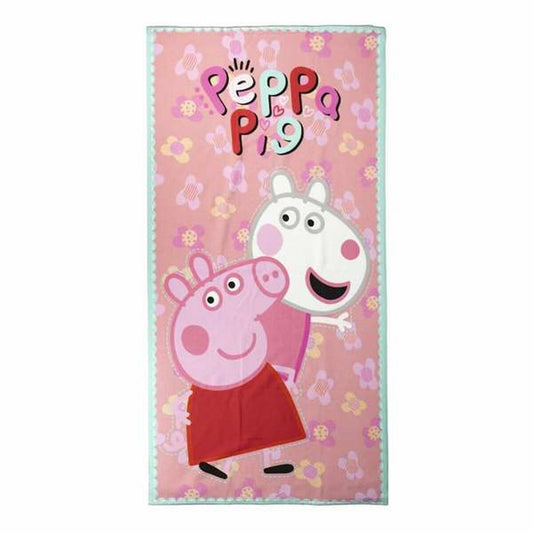 Strandhåndkle Peppa Pig 70 x 140 cm Mikrofiber