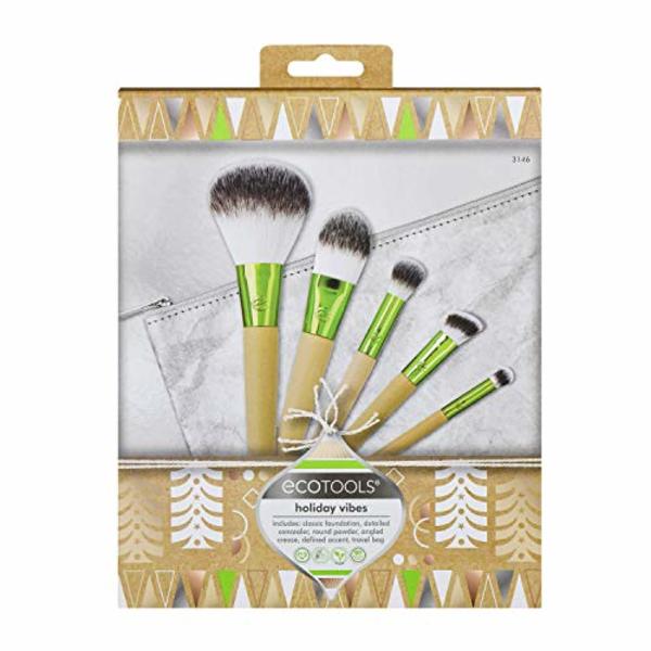 Sett med Sminkebørster Holiday Vibes Ecotools (6 pcs)