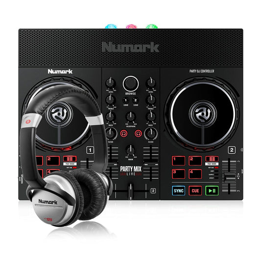 Kontrollenhet DJ Numark Party Mix Live + HF 125