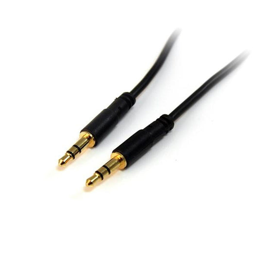 Lyd Jack Cable (3.5mm) Startech MU15MMS              4,6m Svart