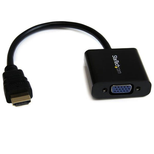 HDM-adapter Startech HD2VGAE2 1920 x 1080 px Svart