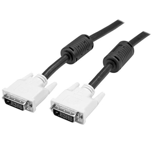 DVI-D Digital Video-Kabel Startech DVIDDMM3M            Hvit/Svart 3 m