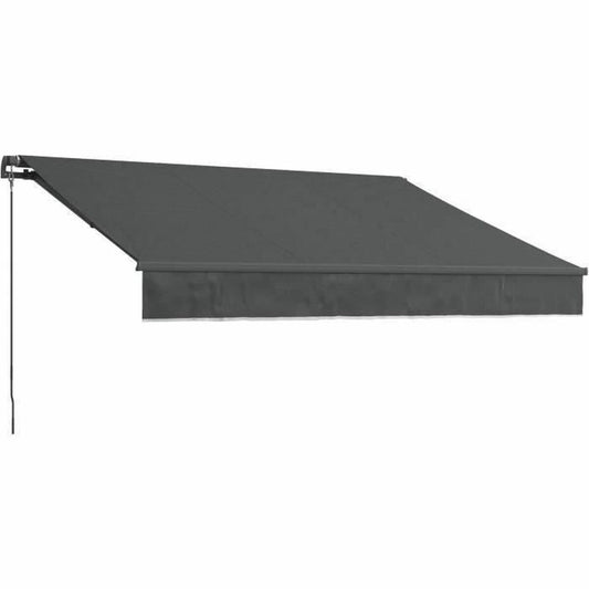 Markise Beau Rivage Manual 2,4 x 2 m Polyester Antrasitt