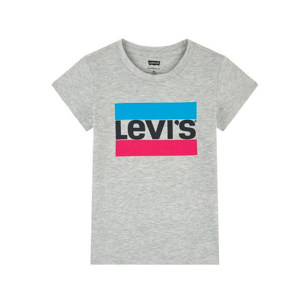 Kortarmet T-skjorte til Barn Levi's Sportswear Logo Tee Grå