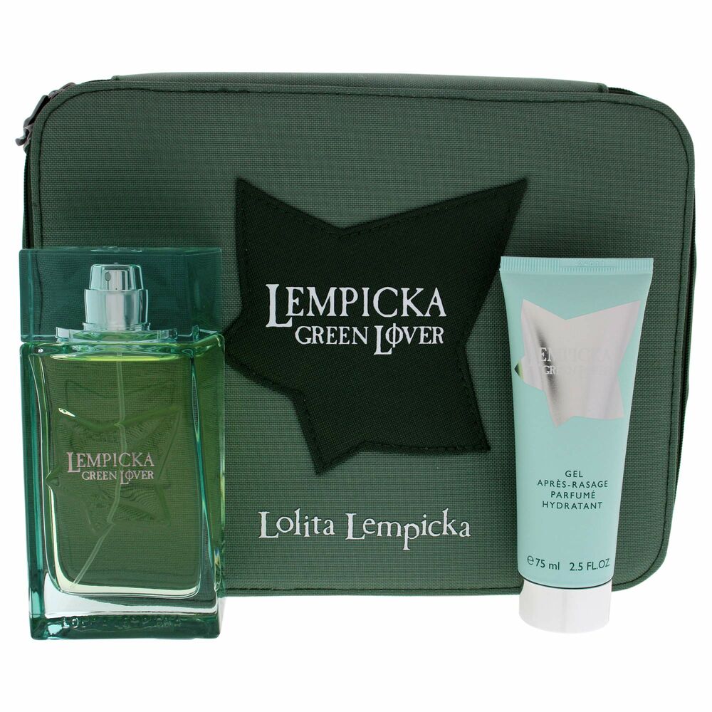 Sett herre parfyme Lempicka Green Lover Lolita Lempicka (3 stk)