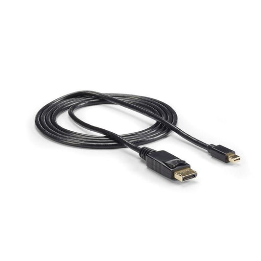 Kabel Displayport til Mini Displayport Startech MDP2DPMM6            (1,8 m) Svart