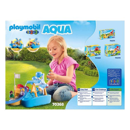 Playset 1,2,3 Aquatic Carrousel Playmobil 70268 (8 stk)