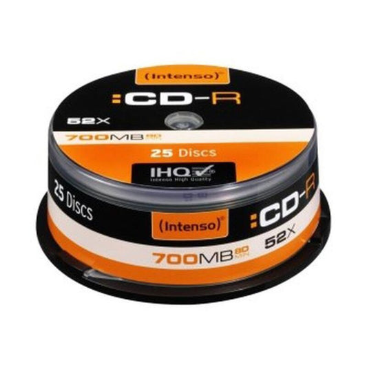 CD-R INTENSO 1001124 52x 700 MB (25 stk)