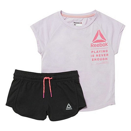 Sportsantrekk for barn Reebok G ES SS MONGLW BABY Rosa Hvit