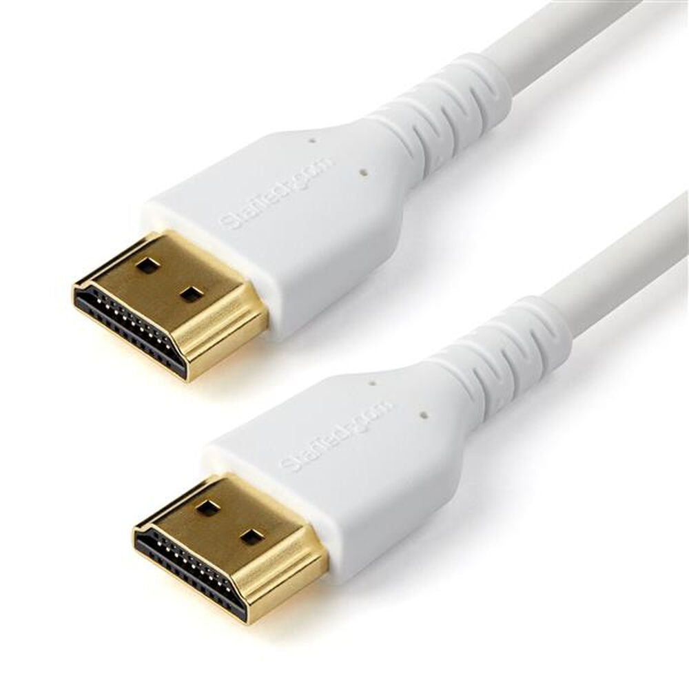 HDMI-Kabel Startech RHDMM1MPW            4K Ultra HD 1 m Hvit