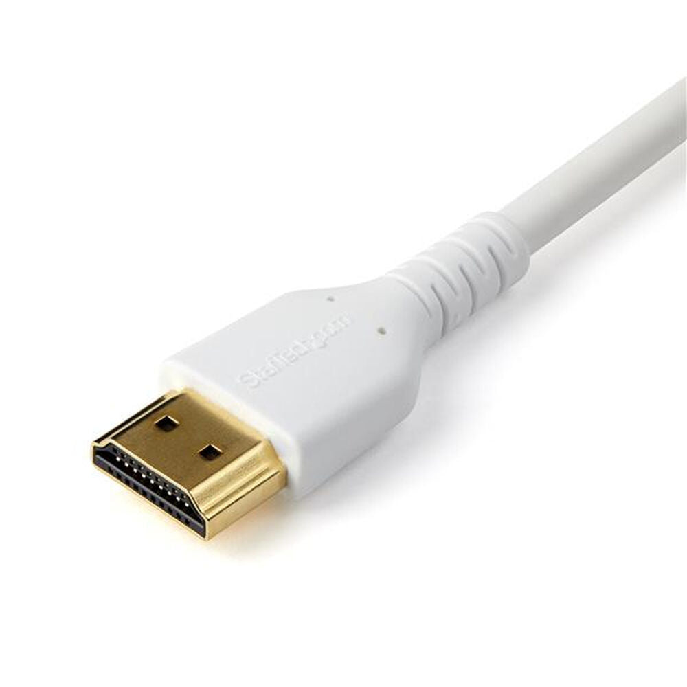 HDMI-Kabel Startech RHDMM1MPW            4K Ultra HD 1 m Hvit