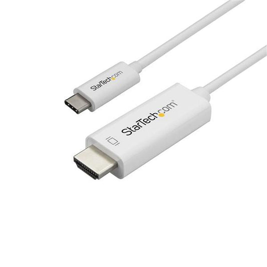 USB C til HDMI-Adapter Startech CDP2HD1MWNL          Hvit 1 m