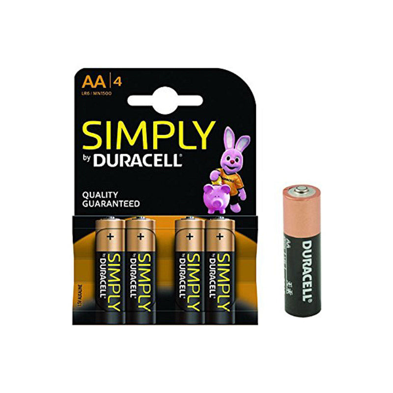 Alkalisk batteri (8,5 x 12 x 1,5 cm)