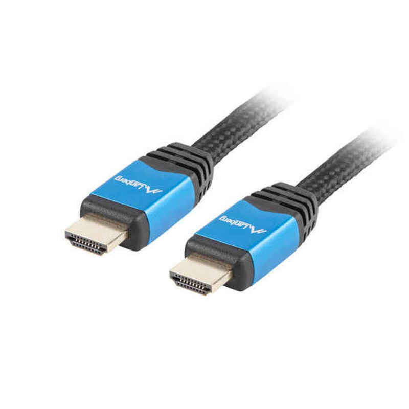 HDMI-Kabel Lanberg 4K Ultra HD Støpsel/Støpsel Svart