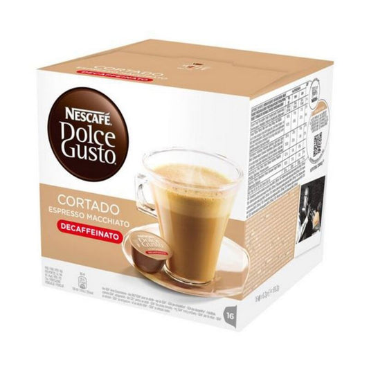 Kaffekapsler Nescafé Dolce Gusto 94314 Espresso Macchiato Decaffeinato (16 stk)