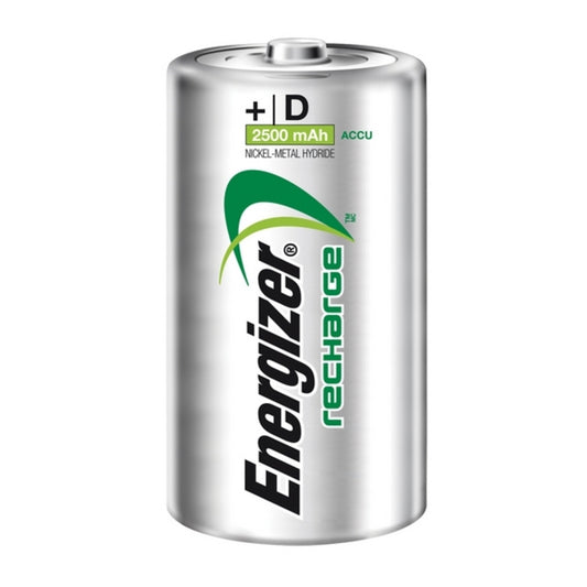 Oppladbare Batterier Energizer ENRD2500P2 HR20 D2 2500 mAh