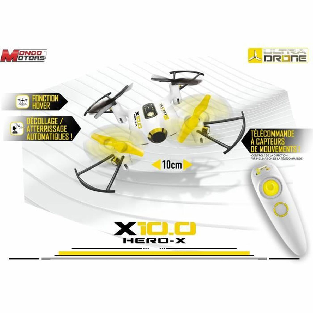 Fjernstyrt drone Mondo X10.0 Hero-x R / c