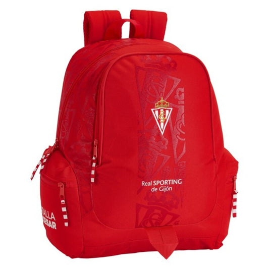 Skolebag Real Sporting de Gijón Rød