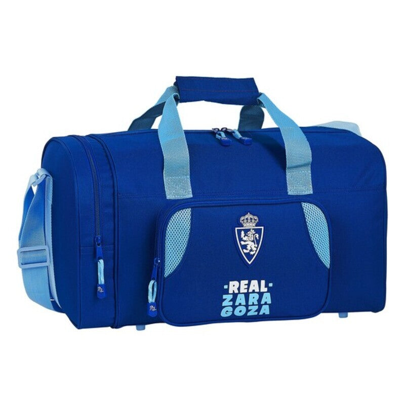 Sportsbag Real Zaragoza Blå Lyse Blå (47 x 26 x 27 cm)