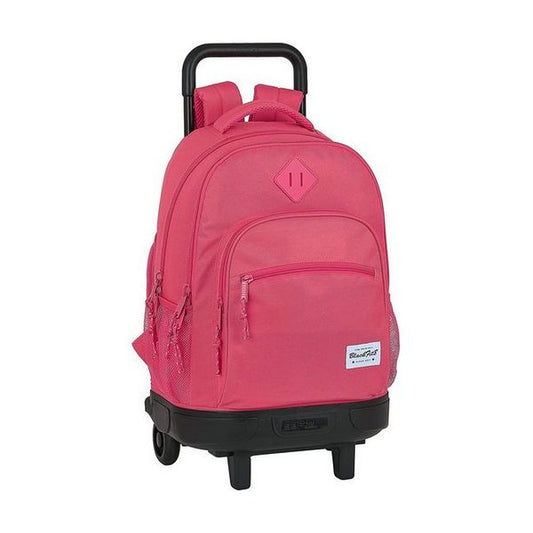 Skoleryggsekk med Hjul Compact BlackFit8 Rosa