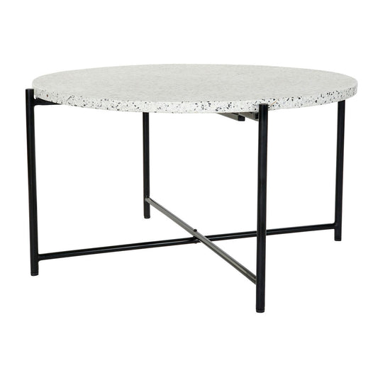 Middagsbord Stretto Decor Stein Jern (80 x 80 x 45 cm)