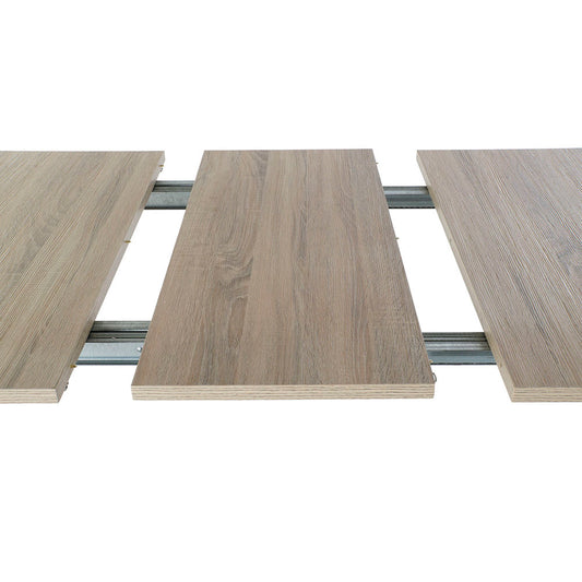 Middagsbord Stretto Decor Metall Tre MDF (160 x 90 x 76 cm) (200 x 90 x 75 cm)
