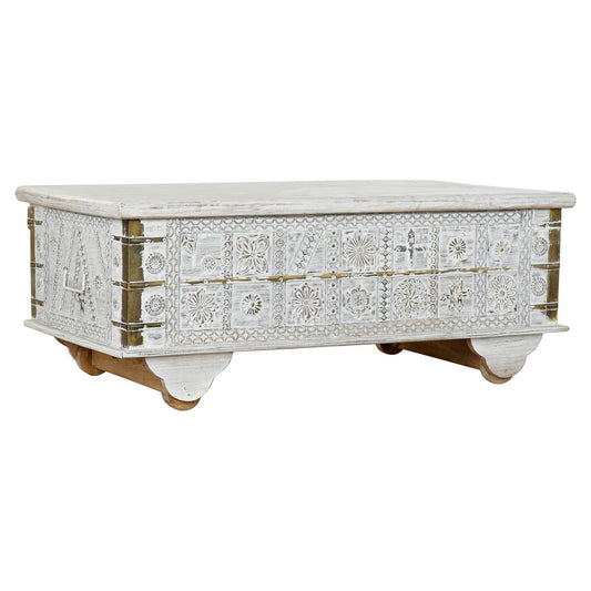 Sidebord Stretto Decor Metall Treverk av mangotre (115 x 60 x 45 cm)