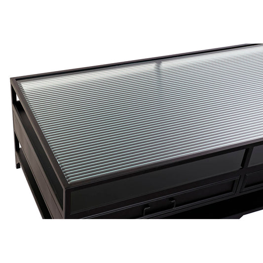 Senterbord Stretto Decor Metall Krystall (120 x 60 x 40 cm)