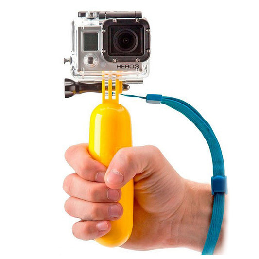 Flytende Selfiestang for Sportskamera KSIX Gul