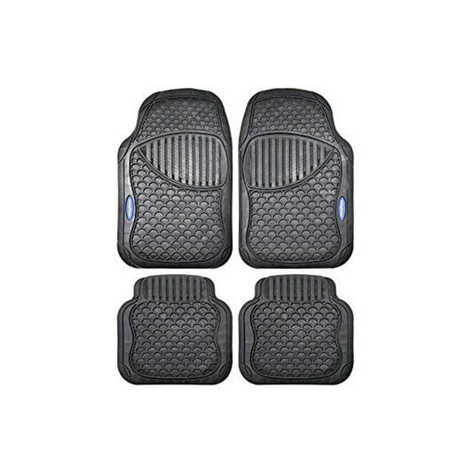 Gulvmattesett til bil Goodyear GOD9020 Universal Svart (4 stk)