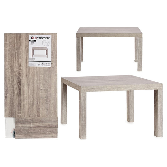 Sidebord Grå Tre (50 x 45 x 79 cm)