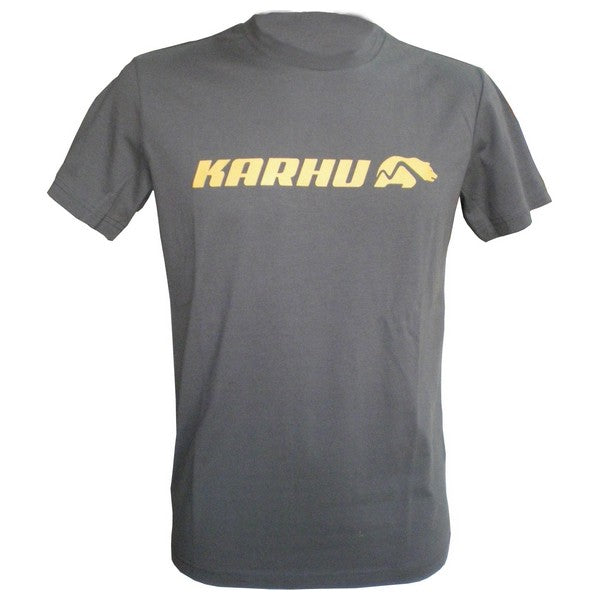 Kortarmet T-skjorte til Menn Karhu T-PROMO 2 Grå (Størrelse s)