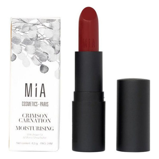 Fuktighetsgivende Leppestift Mia Cosmetics Paris 510-Crimson Carnation (4 g)