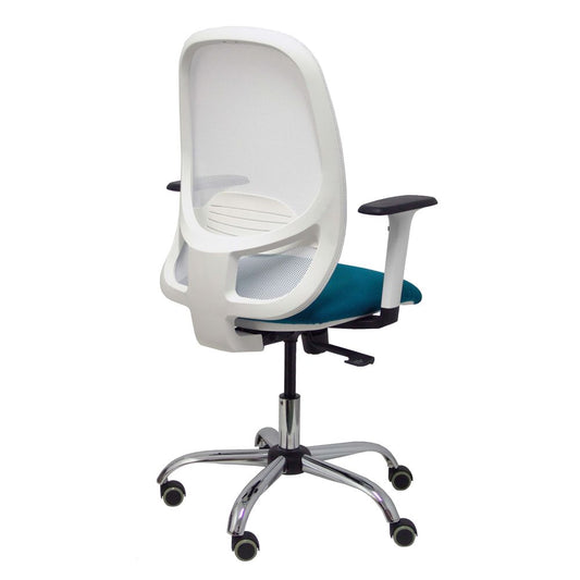 Kontorstol Cilanco P&C 354CRRP Hvit Grønn