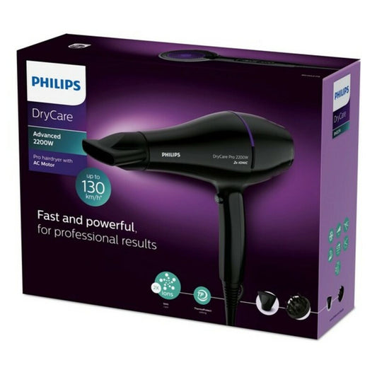 Hårføner Philips BHD274/00     * 2200W Svart 2200 W