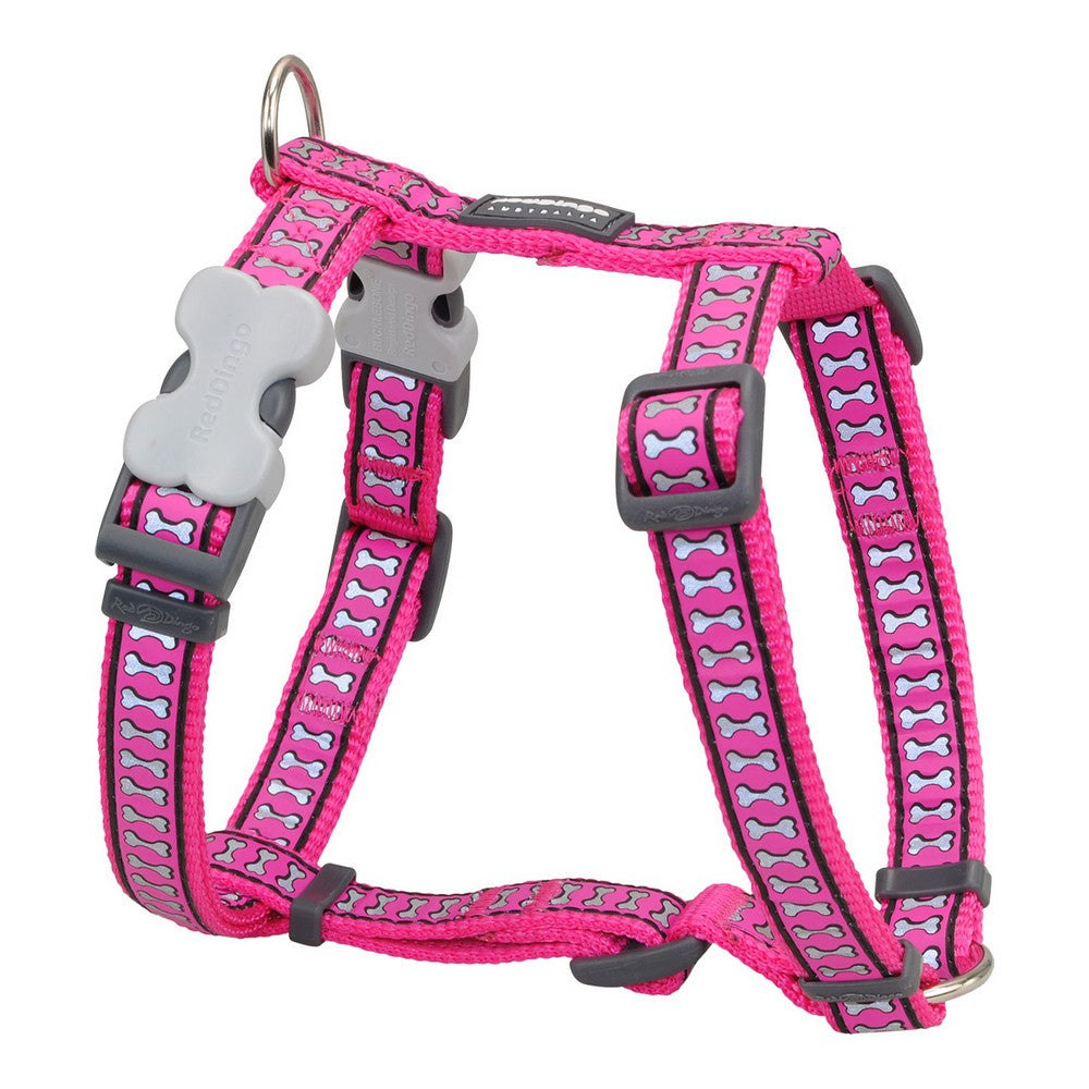 Hundesele Red Dingo Bein Reflekterende 46-76 cm Fuksia