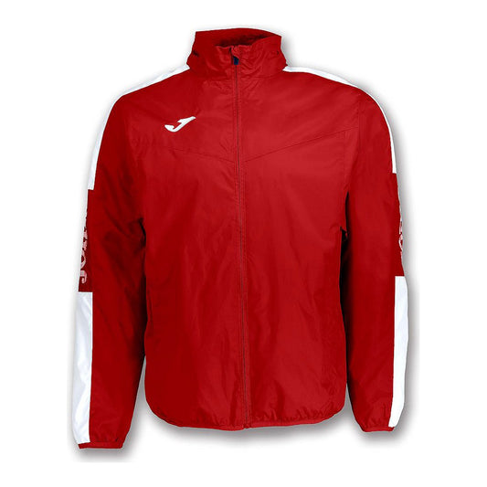 Sportsjakke til herrer Joma Sport  RAINJACKET CHAMPION IV 100.689.602  Rød Polyester (2XL)