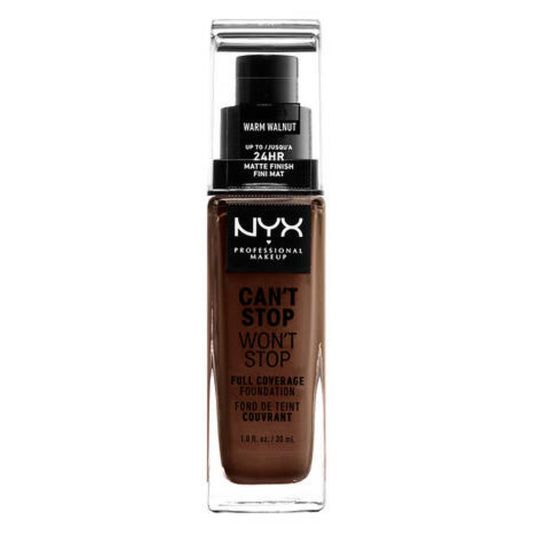 Kremet foundation NYX Can't Stop Won't Stop warm walnut (30 ml)