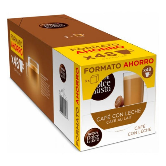 Kaffekapsler Nescafé Dolce Gusto Cafe Au Lait (48 stk)