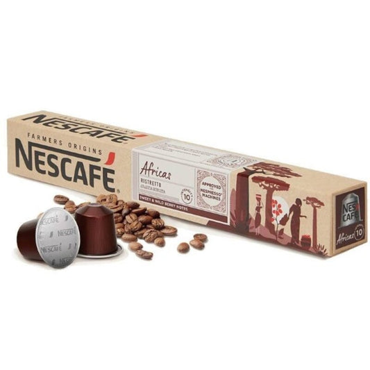 Kaffekapsler FARMERS ORIGINS Nescafé AFRICAS (10 stk)