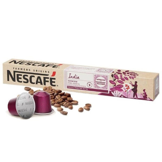 Kaffekapsler FARMERS ORIGINS Nescafé INDIA (10 stk)